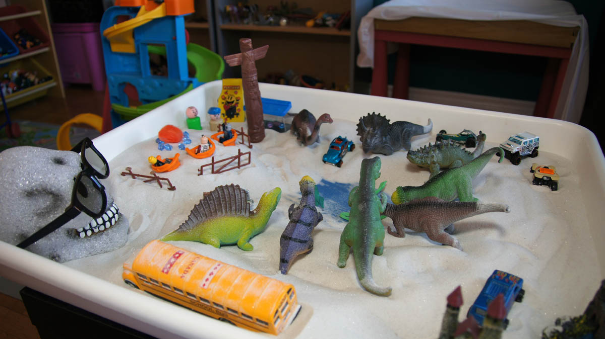 play therapy sandbox